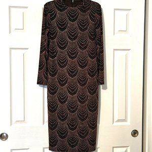 Sequin Midi Holiday Dress